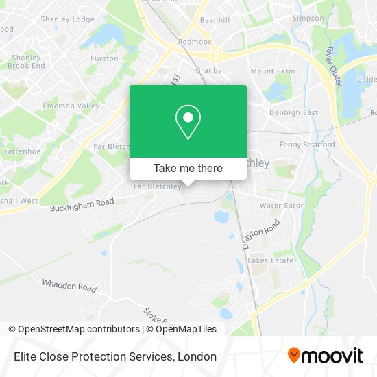Elite Close Protection Services map
