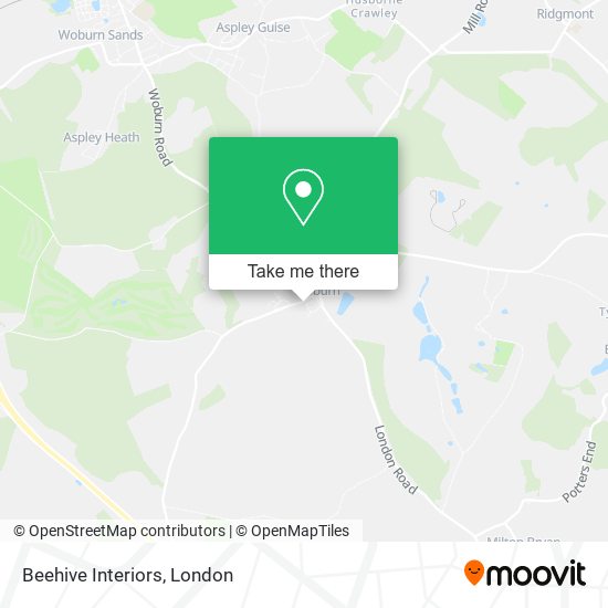 Beehive Interiors map