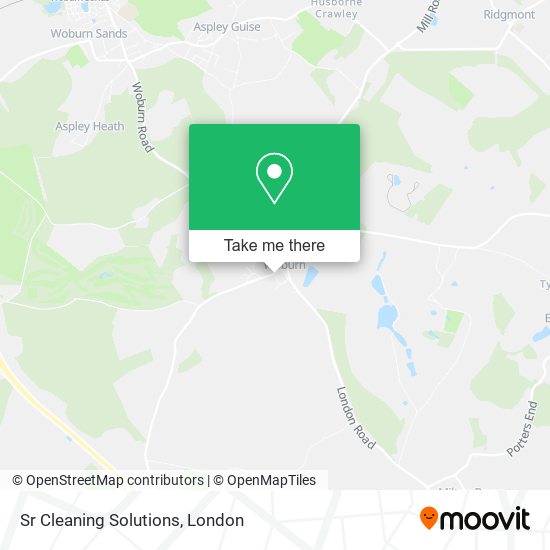 Sr Cleaning Solutions map
