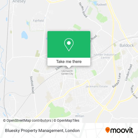 Bluesky Property Management map