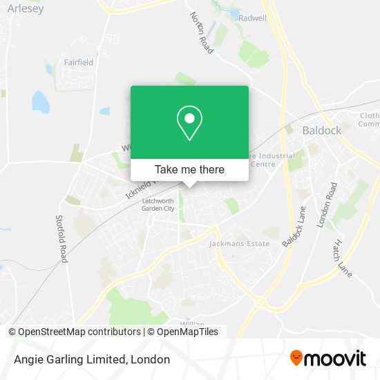 Angie Garling Limited map