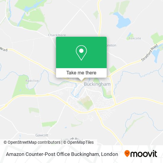 Amazon Counter-Post Office Buckingham map