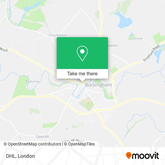 DHL map