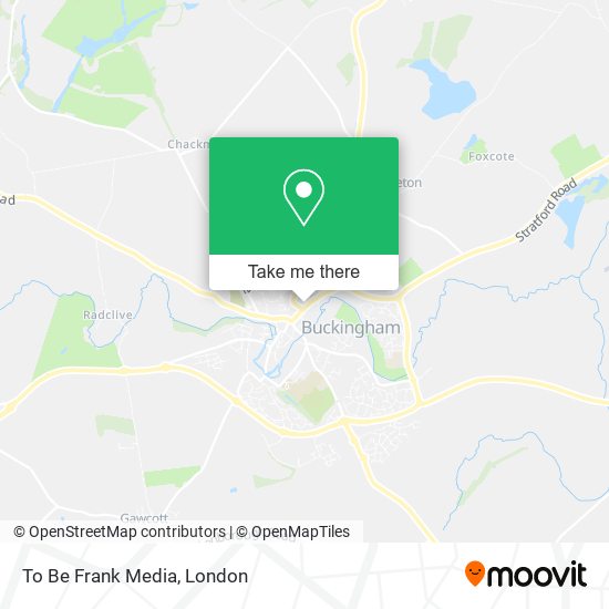 To Be Frank Media map