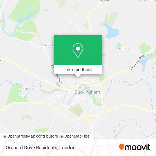 Orchard Drive Residents map