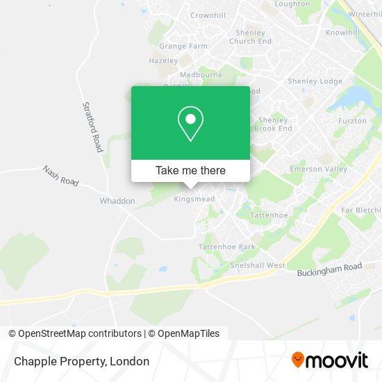 Chapple Property map