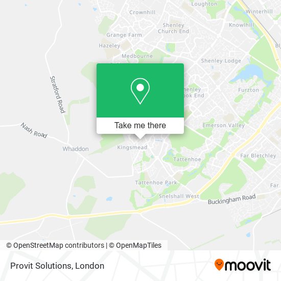 Provit Solutions map