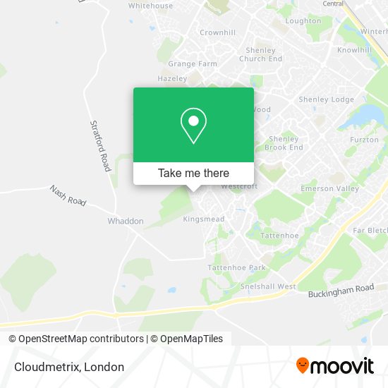Cloudmetrix map