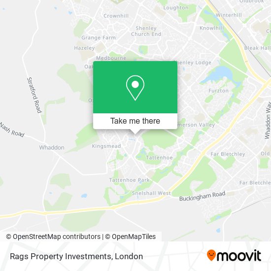 Rags Property Investments map