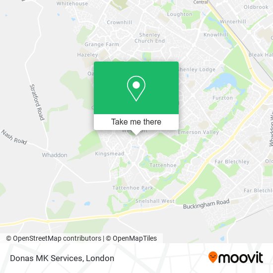 Donas MK Services map