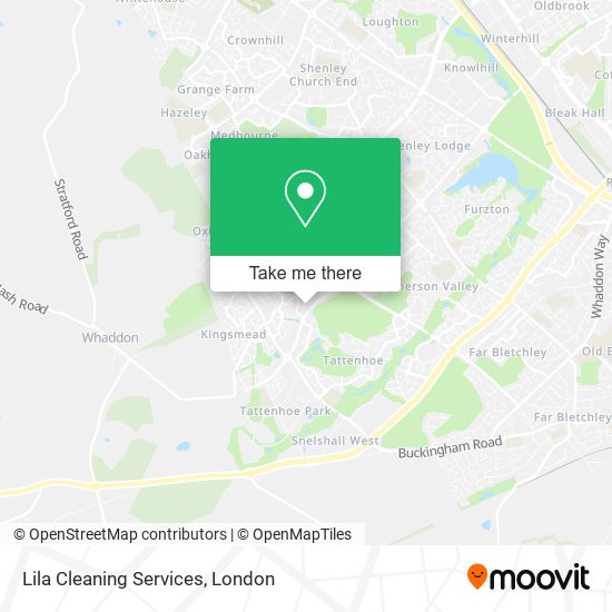 Lila Cleaning Services map