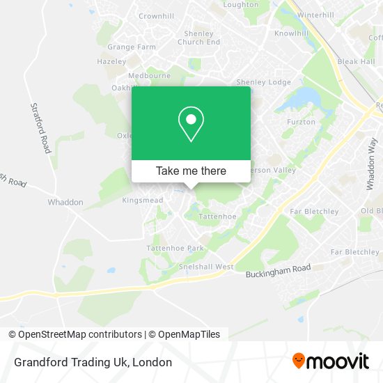 Grandford Trading Uk map