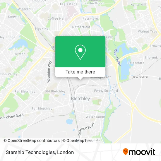 Starship Technologies map