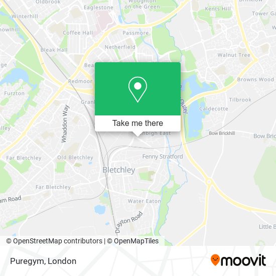 Puregym map