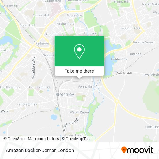 Amazon Locker-Demar map