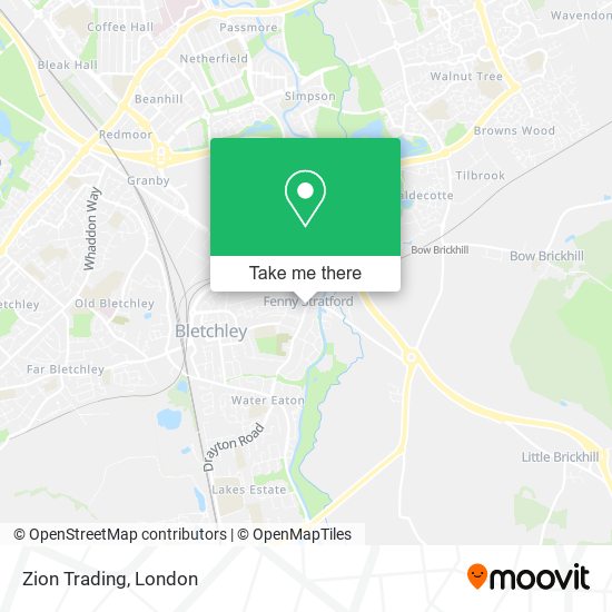 Zion Trading map