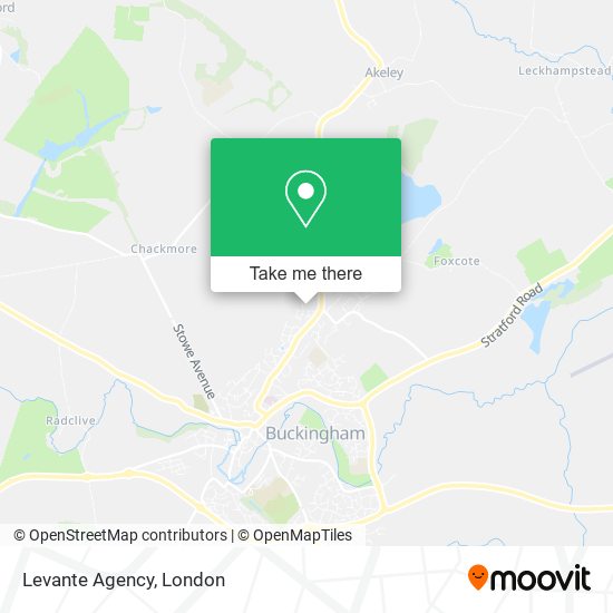 Levante Agency map