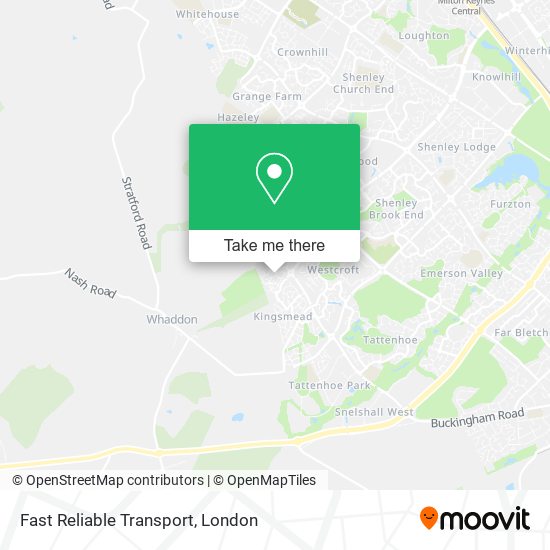 Fast Reliable Transport map