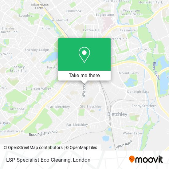 LSP Specialist Eco Cleaning map