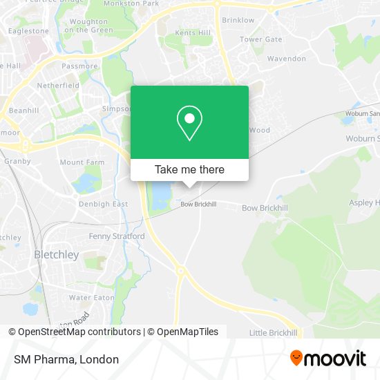 SM Pharma map