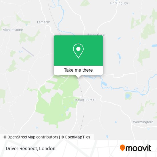 Driver Respect map