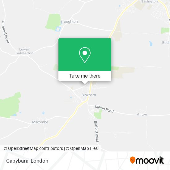 Capybara map