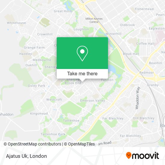 Ajatus Uk map