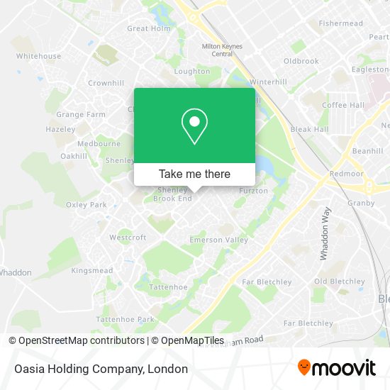 Oasia Holding Company map