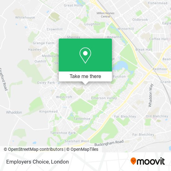 Employers Choice map