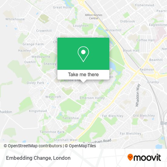 Embedding Change map