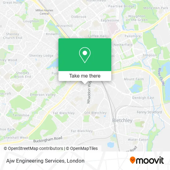 Ajw Engineering Services map