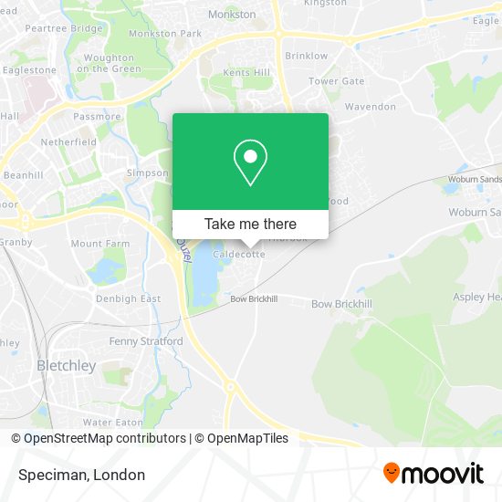 Speciman map