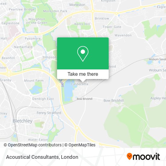 Acoustical Consultants map