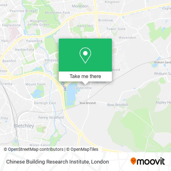 Chinese Building Research Institute map