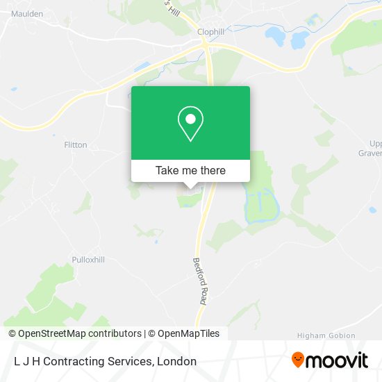 L J H Contracting Services map