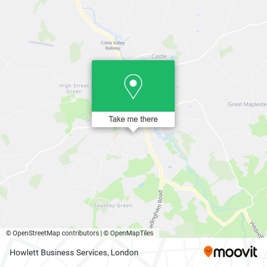Howlett Business Services map