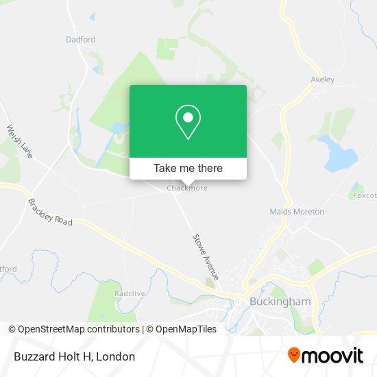 Buzzard Holt H map