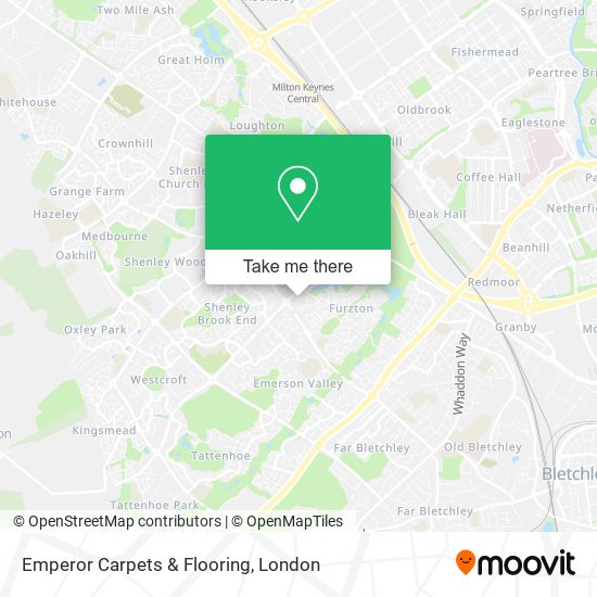 Emperor Carpets & Flooring map