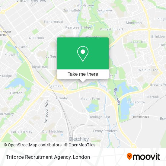 Triforce Recruitment Agency map