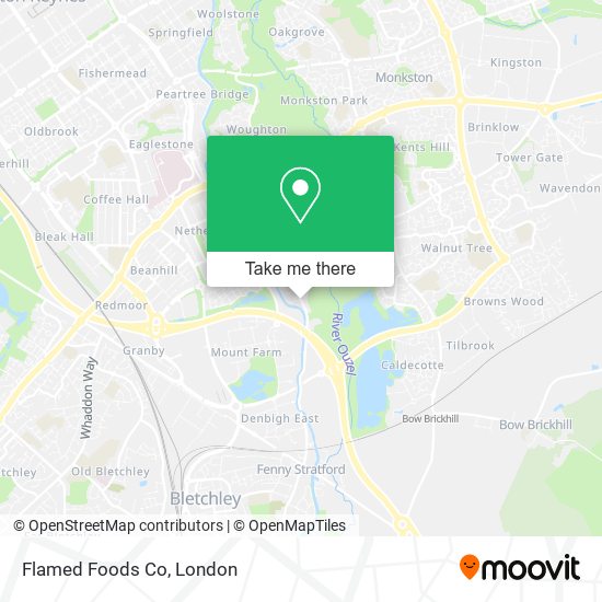 Flamed Foods Co map