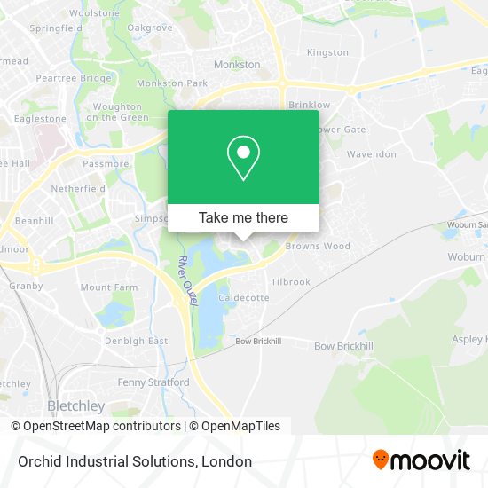 Orchid Industrial Solutions map