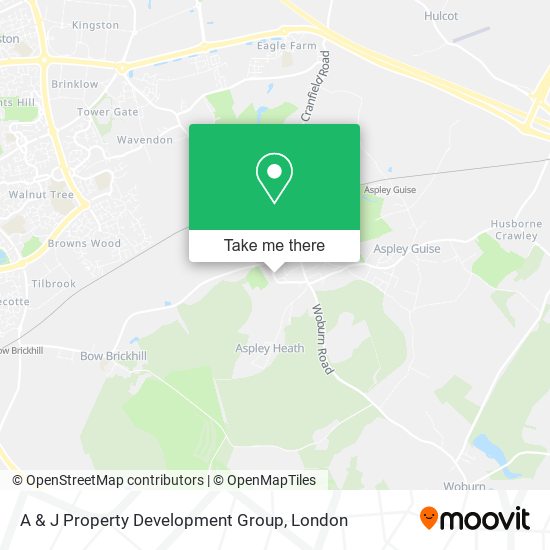 A & J Property Development Group map