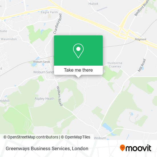 Greenways Business Services map