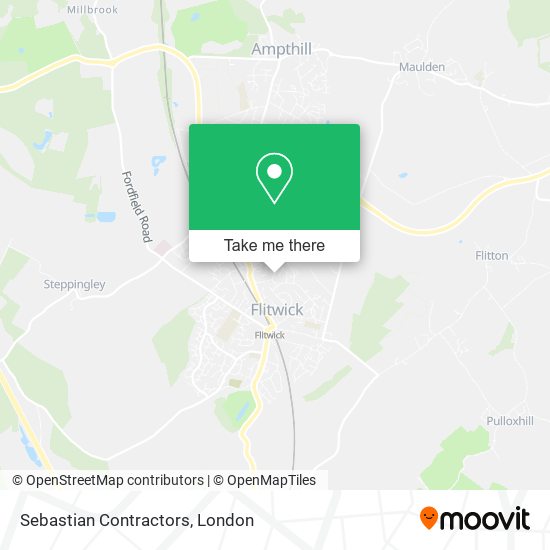 Sebastian Contractors map