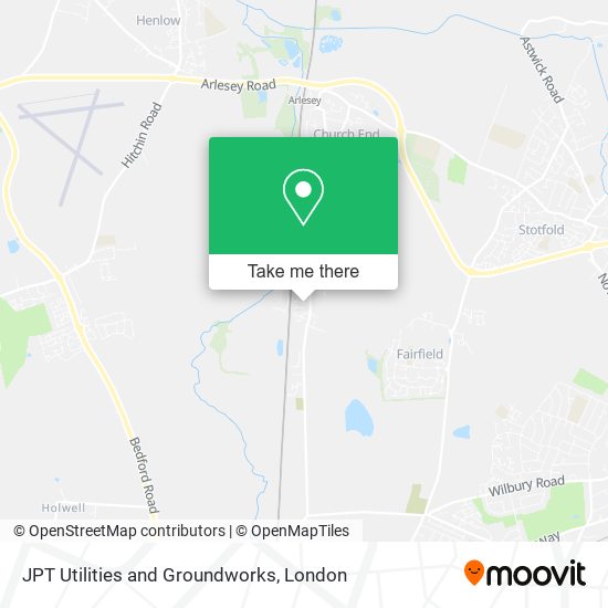 JPT Utilities and Groundworks map