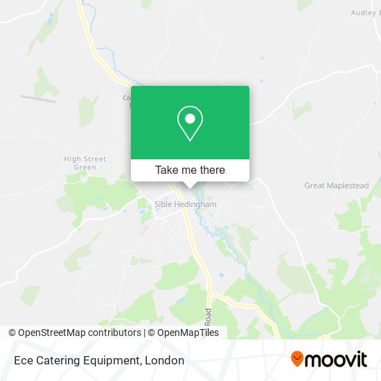 Ece Catering Equipment map