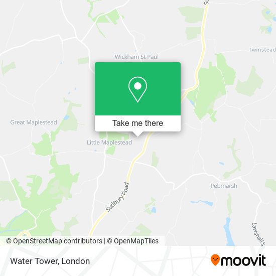 Water Tower map