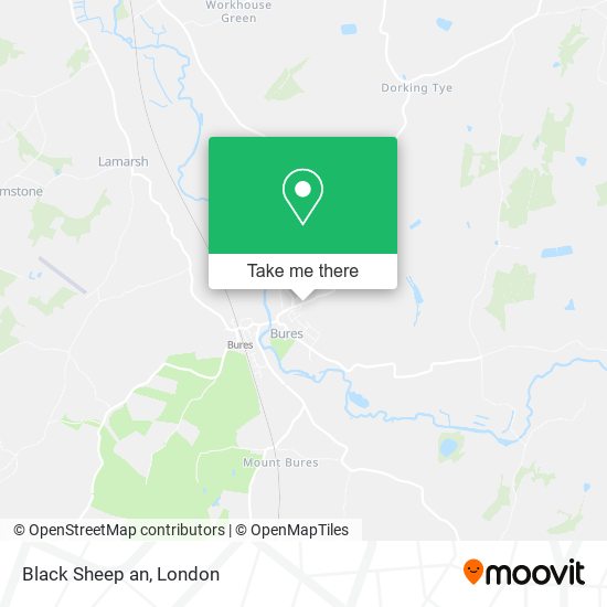 Black Sheep an map