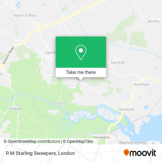 R M Starling Sweepers map