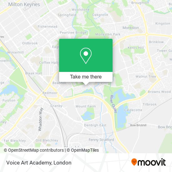 Voice Art Academy map